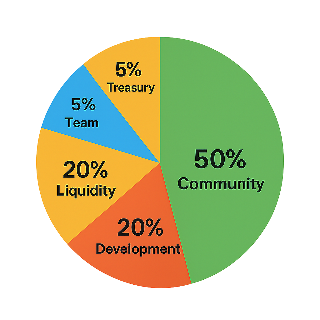 AiShaba Tokenomics Chart